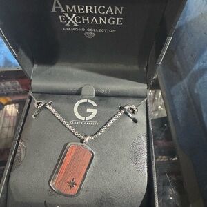 American exchange diamond collection necklace.